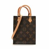 LOUIS VUITTON LV Petit Sac Plat 迷你琴譜包 Monogram 老花 手提斜背包｜經典爆款 輕巧小包｜KÉSH 凱仕精品