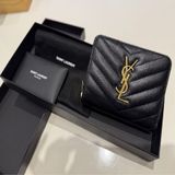 近全新YSL烏魚子防刮小牛皮中夾 少用釋出