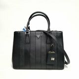 PRADA 殺手包大號黑色牛皮肩背包