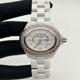 Chanel 香奈兒J12系列H2010腕表 J12 H2010 33毫米 石英 附件 卡 盒 購證