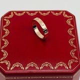 Cartier 卡地亞 love 單鑽 一鑽 玫瑰金 戒指 50碼 （有其他尺寸）