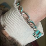 Tiffany Blue 950美金 925銀 藍綠色絕版手鍊