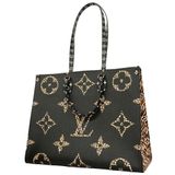 路易威登 Monogram Jungle OnTheGo GM 手提包 M44674 棕色 Noir 女士兩用包