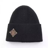 LV 黑色 羊毛 Monogram帆布 皮革 冷帽 毛帽 帽子製造