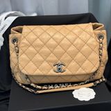 chanel 香奈兒季節款翻蓋cf鏈條包 18開無卡
