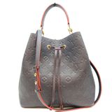 路易威登 M45306 Empreinte Marine Rouge Neo Noe MM 女士單肩包，海軍藍，金色五金