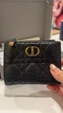 Dior小羊皮短夾有零錢袋
