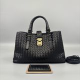 Bottega Veneta 葆蝶家 全皮編織Roma羅馬手提包 尺寸30*19