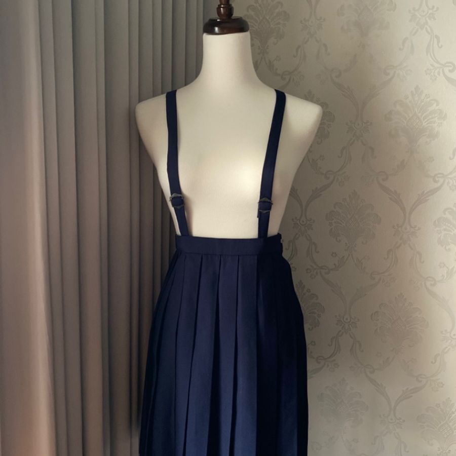 藏私·Collection_日本製學生吊帶裙-1