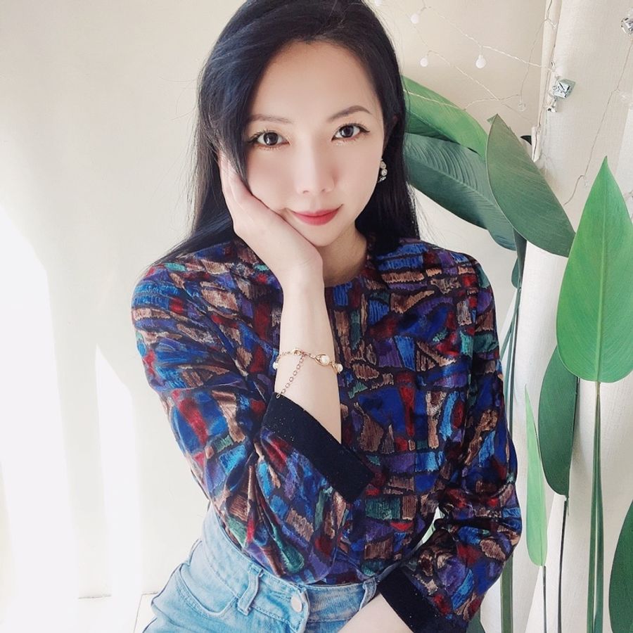 亮光彩色拼塊短板戀愛日札 古董光感金絲亮絨拉鍊上衣 vintage-3