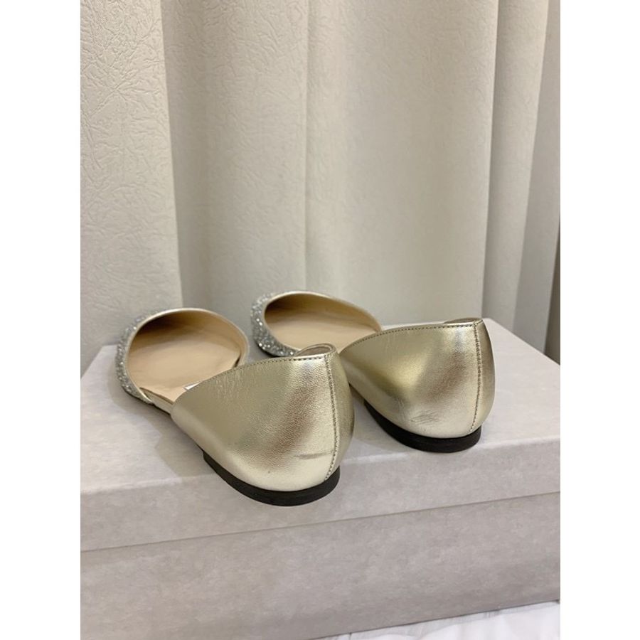 Jimmy choo 亮片平底鞋 婚鞋 35.5-7