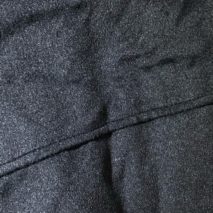 挺版絲絨拼接上衣-1
