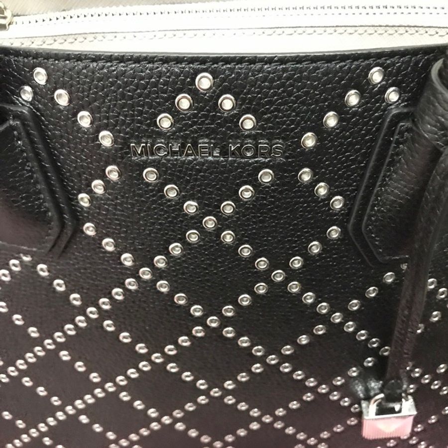 楊冪Michael Kors MK MERCER 手提斜背包-3