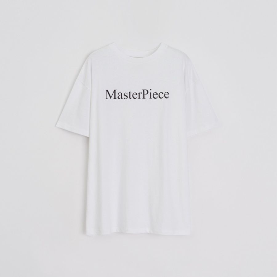 & IN THING 個性印花 LOGO TEE 自訂開發布料 白色款-5