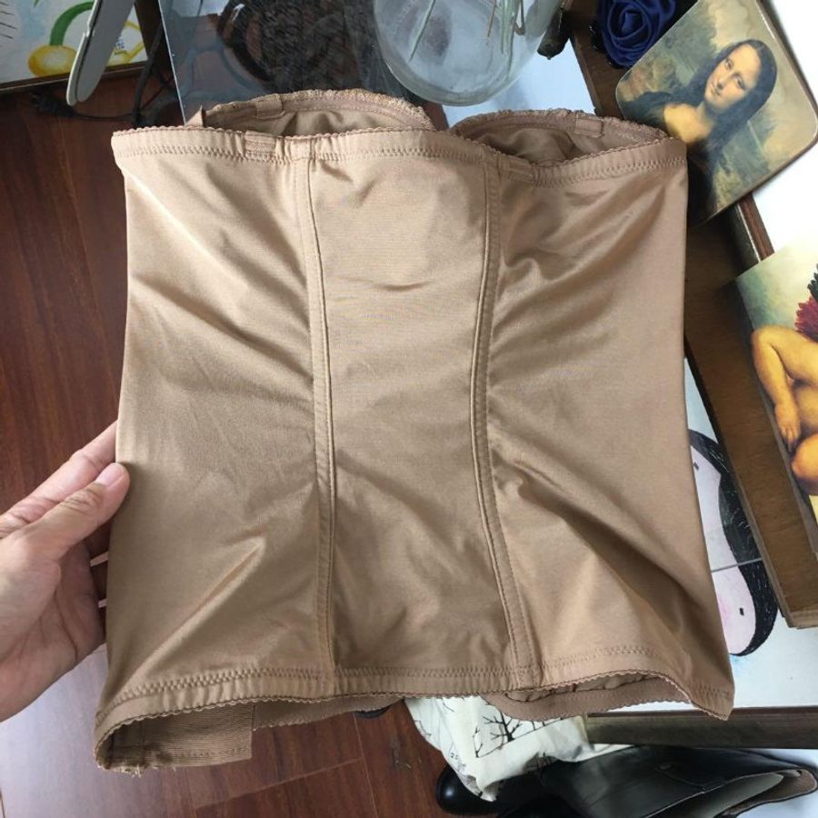 【春姍古著】曼黛瑪蓮 全新 M號 馬甲 亮片 可可棕-5