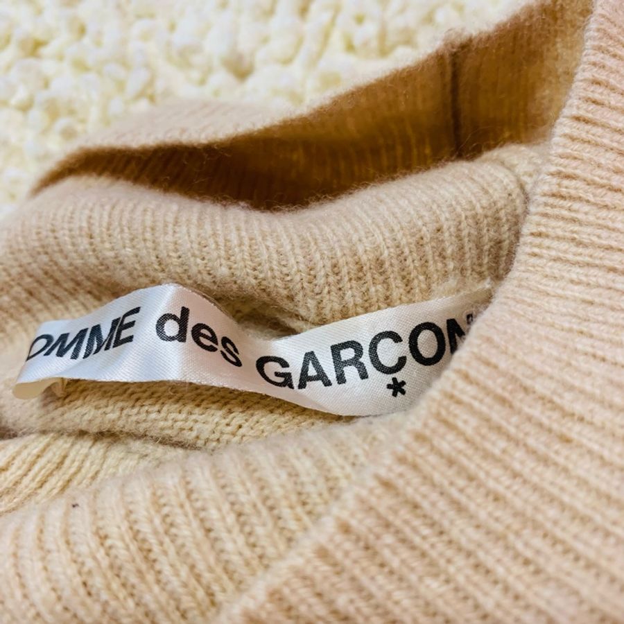 二手私物【COMME des GARÇONS】川久保玲VINTAGE 變型毛衣 Wool 100%-6