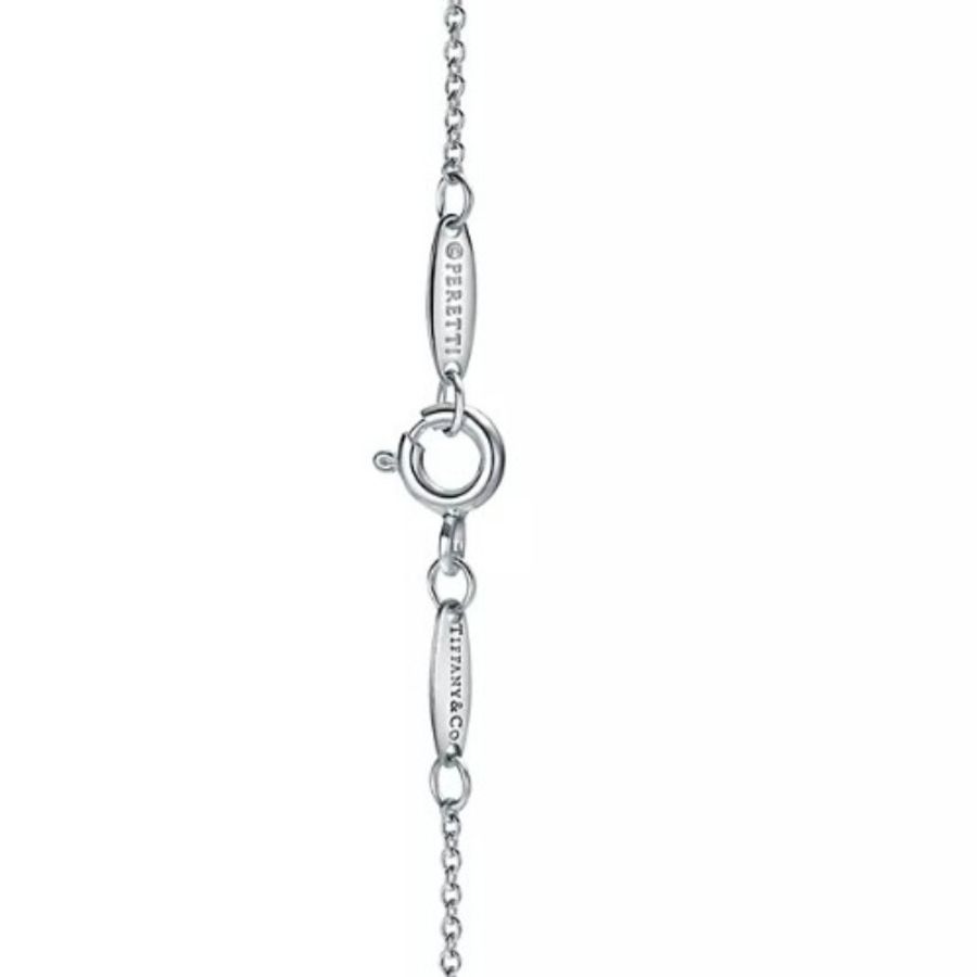 ［Tiffany & Co.蒂芬妮］Open Heart 鏤空心形項鍊（專櫃正品）-4