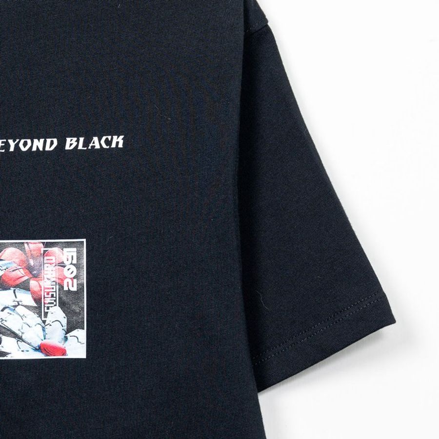 【安柏兒私服】福神 Evisu 黑色 LOGO 短袖 T-3