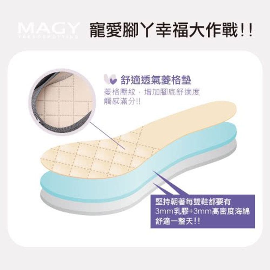 MAGY 白色真皮綁帶厚底休閒鞋 台灣製 小白鞋 柔軟真皮透氣鞋墊【壽司羊羊】二手鞋-7