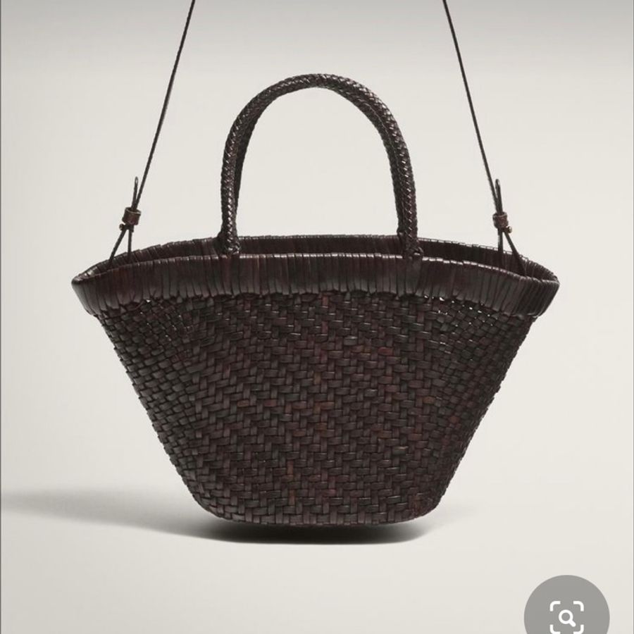 Massimo Dutti 皮革編織包 原價7900-1