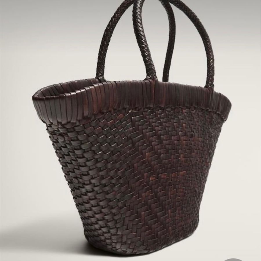 Massimo Dutti 皮革編織包 原價7900-2