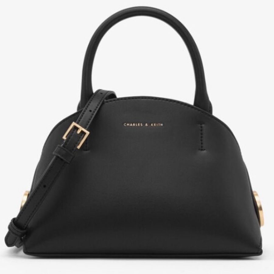 Charles & Keith 小CK 新加坡品牌 簡約女士 手提包 貝殼包 斜背包 側背包 肩背包 包包-4