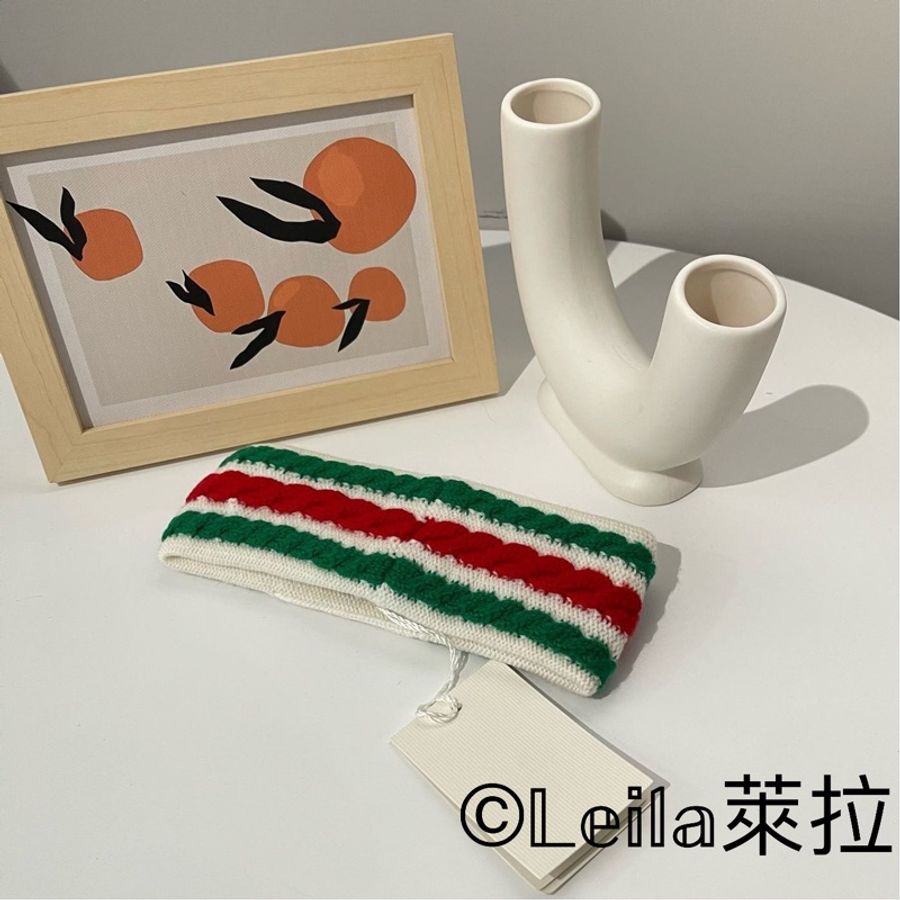 【萊拉精品】GUCCI 三色髮帶 S號-1