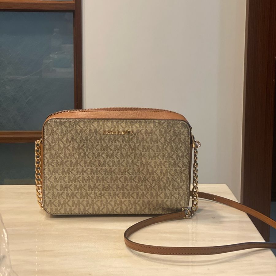 MICHAEL KORS-MK Jet Set Crossbody鏈條包-0