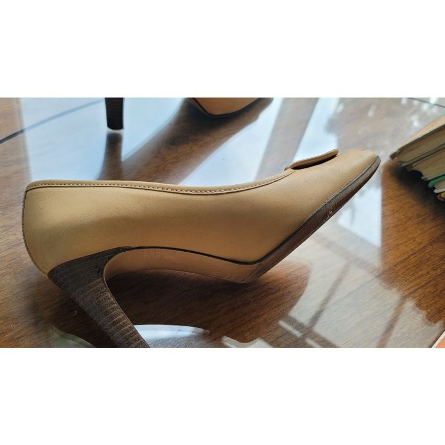 Gucci logo 高跟鞋-8