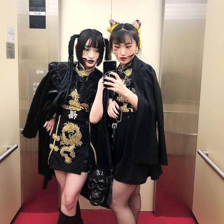 萬聖節改良式旗袍辣妹-0