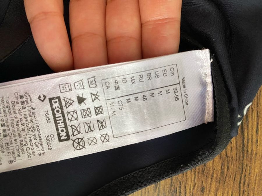 中度支撐健身運動內衣-胸前M字肩帶 DOMYOS-3