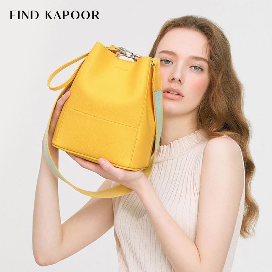 降價囉！韓國FINDKAPOOR FIND KAPOOR 水桶包 黃色-4