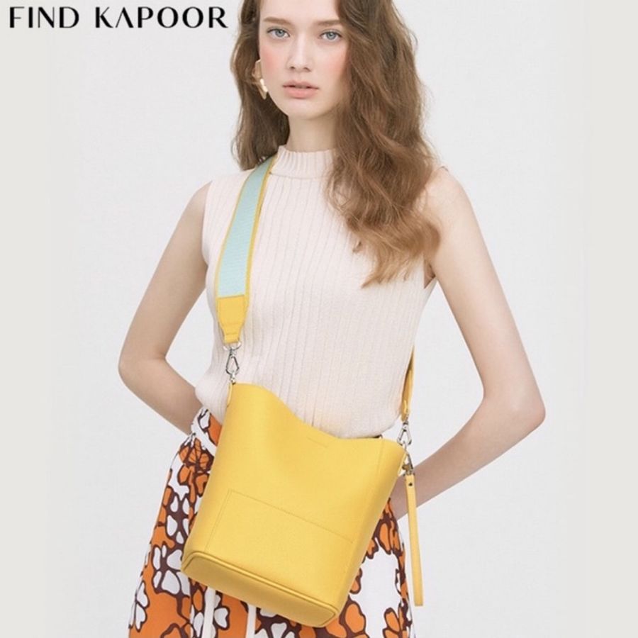 降價囉！韓國FINDKAPOOR FIND KAPOOR 水桶包 黃色-5