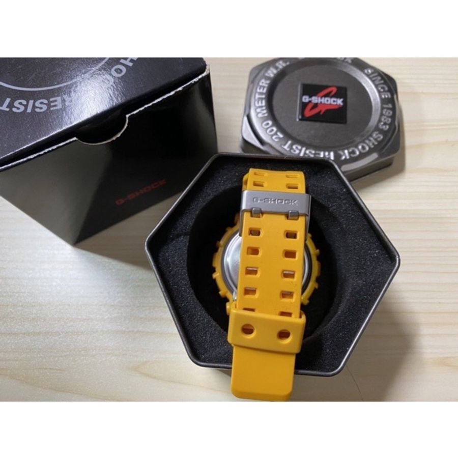 G-Shock 黃色 GA100A 9ADR CASIO 二手 卡西歐G-shock 大黃蜂-5