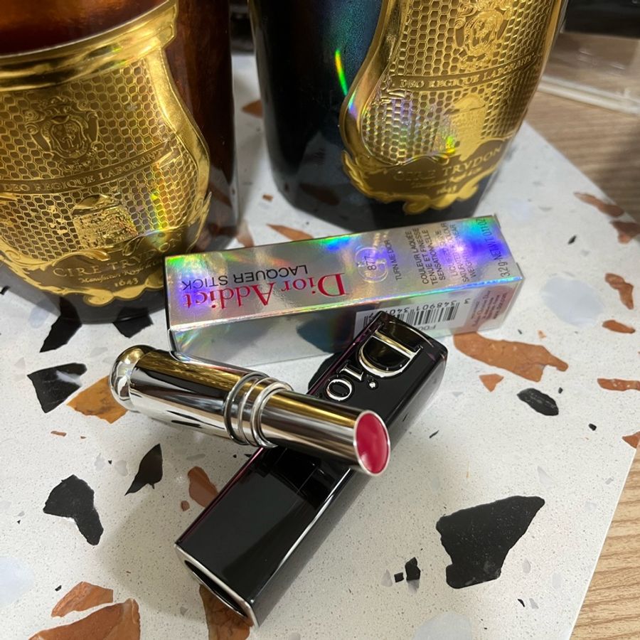 ❤️‍🔥全新 免運✨Dior Addict 絕版 癮誘超模漆光唇釉  #877 薄塗日常 厚塗氣場-2