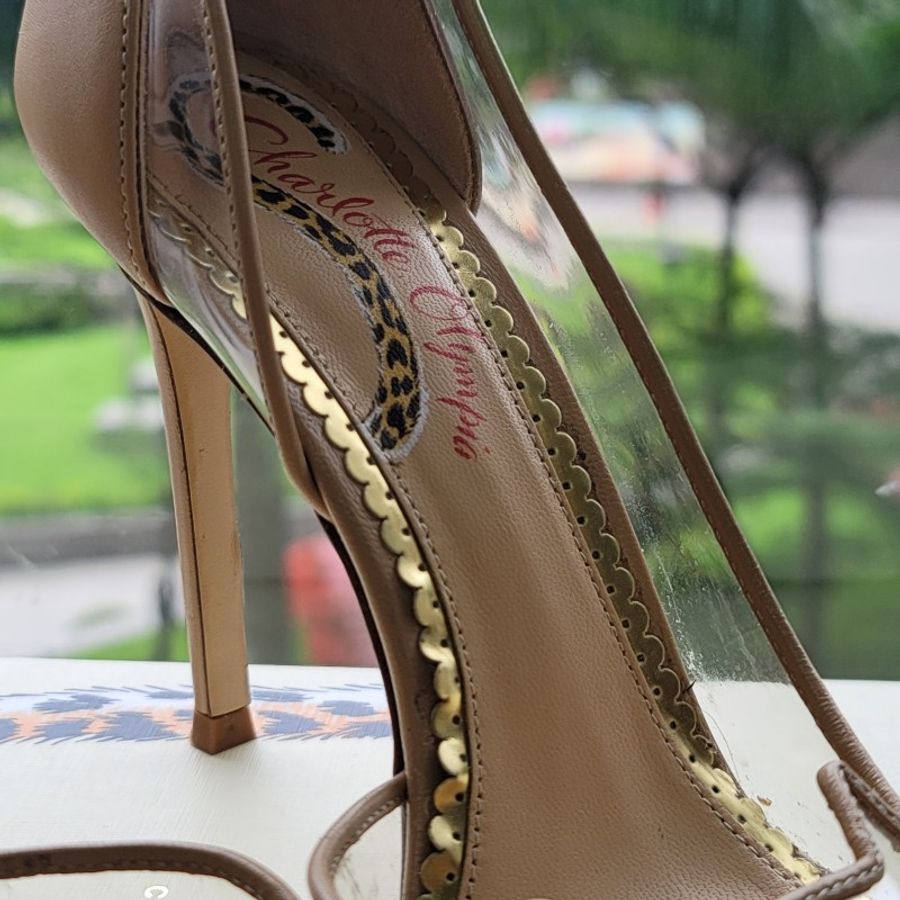 義大利製 英國名牌高跟鞋 CHARLOTTE OLYMPIA (正品)-2