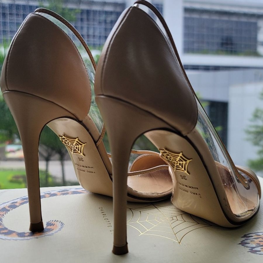義大利製 英國名牌高跟鞋 CHARLOTTE OLYMPIA (正品)-5