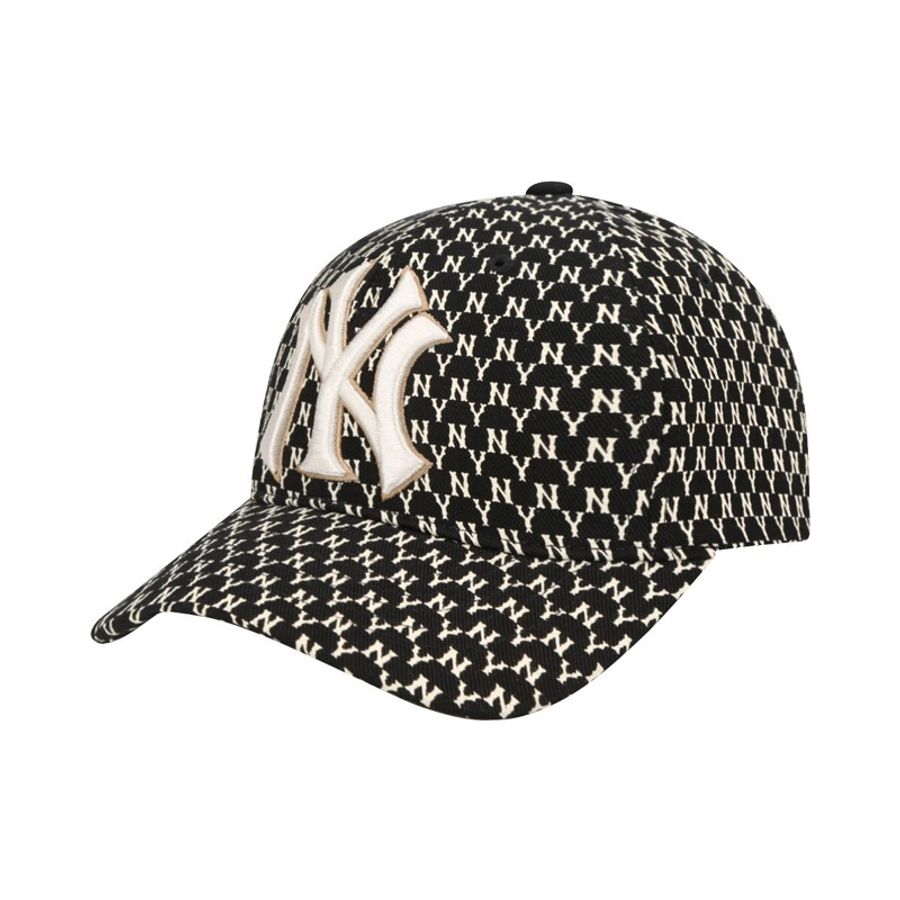 韓國MLB 紐約洋基隊NY滿版Logo棒球帽-0
