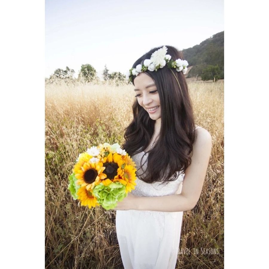 波希米亞風輕婚紗/ travelinseasons同款輕婚紗(全新/S)-3