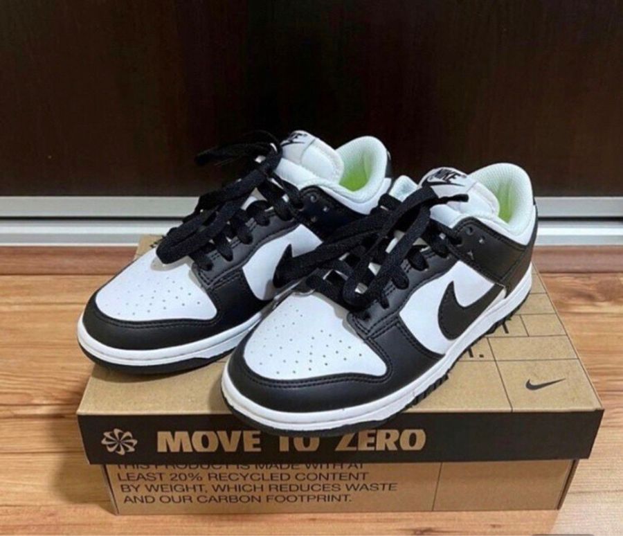 Nike Dunk Low 經典黑白熊貓 輕量款球鞋運動鞋女款 Next Nature-4