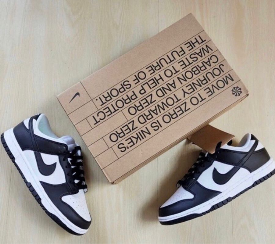 Nike Dunk Low 經典黑白熊貓 輕量款球鞋運動鞋女款 Next Nature-5