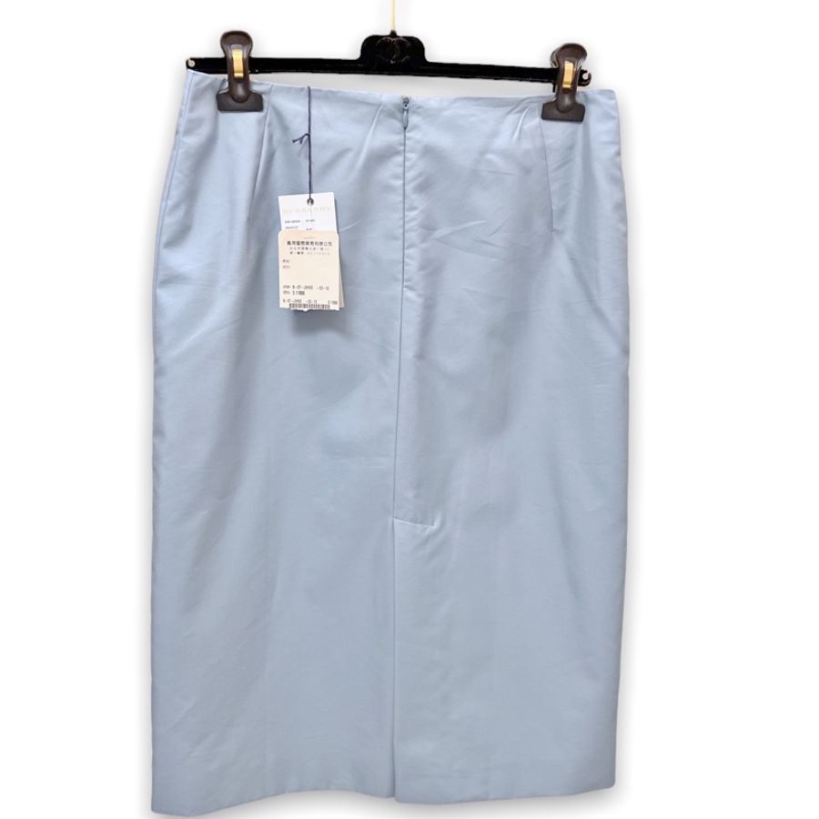 🍒BURBERRY 海洋藍中裙 size:30(腰)2F220514-5-2
