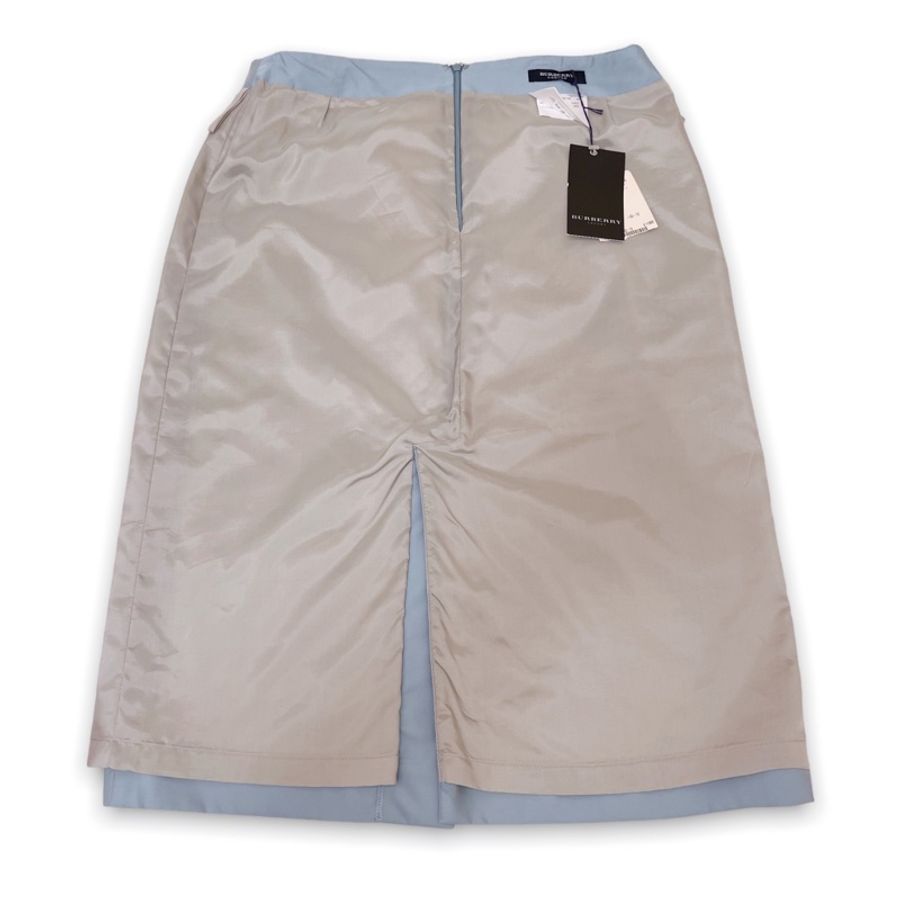 🍒BURBERRY 海洋藍中裙 size:30(腰)2F220514-5-3
