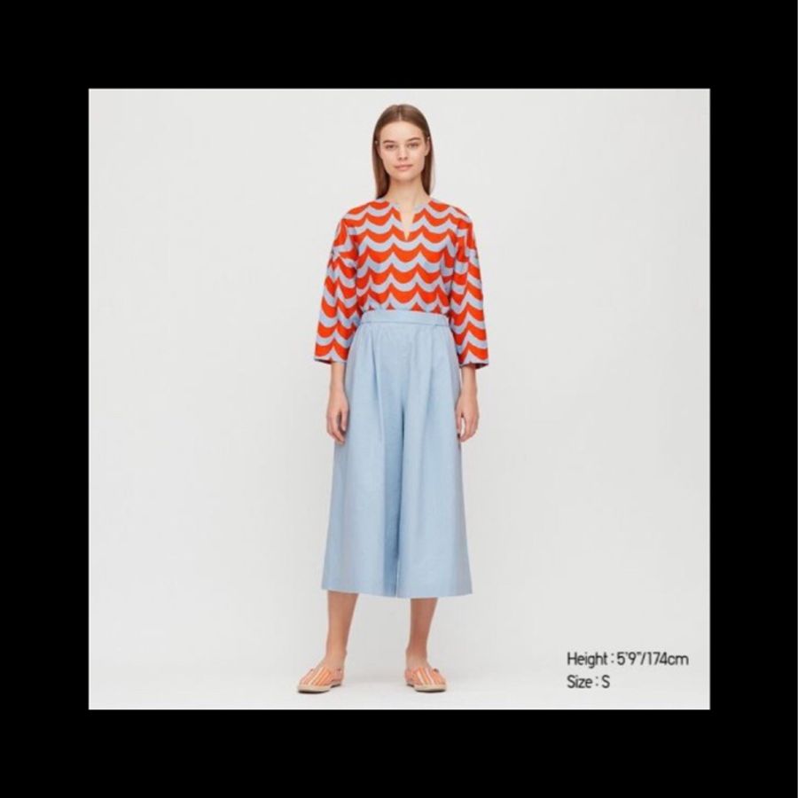 Uniqlo x Marimekko 聯名設計款上衣-4