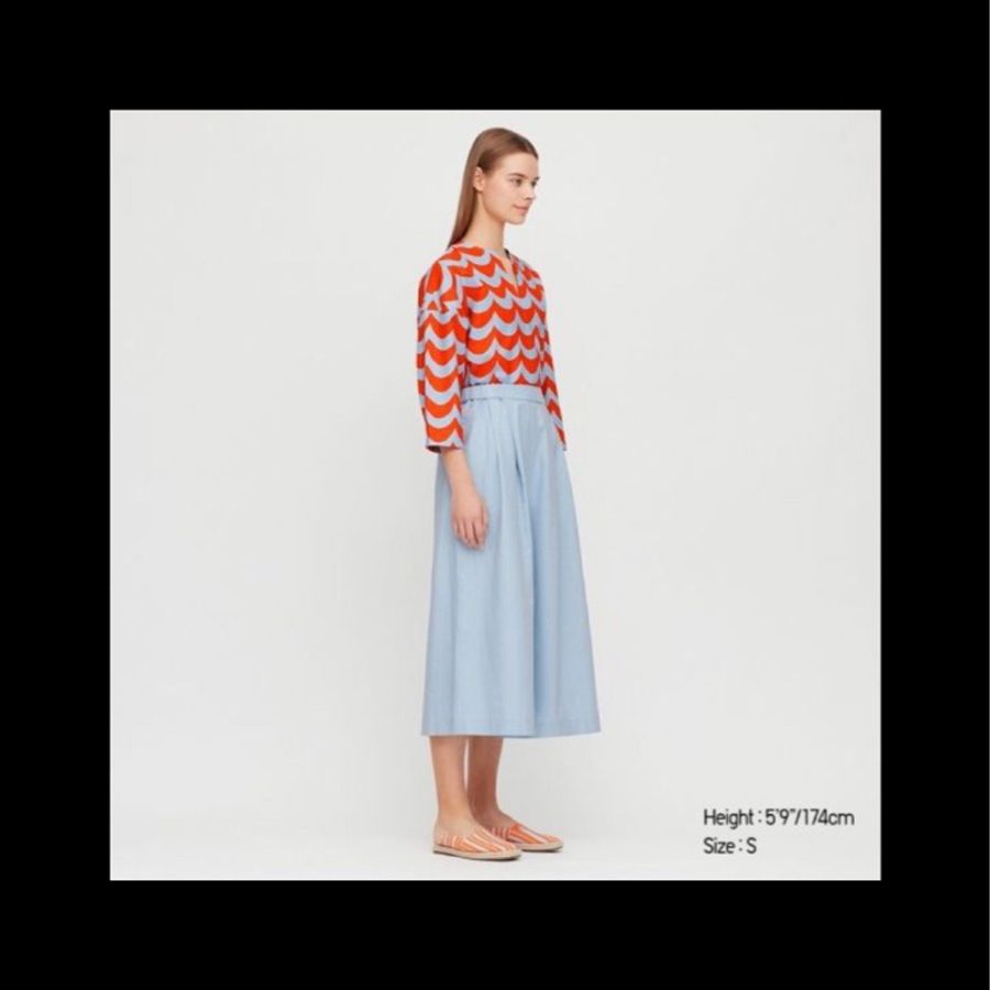 Uniqlo x Marimekko 聯名設計款上衣-5