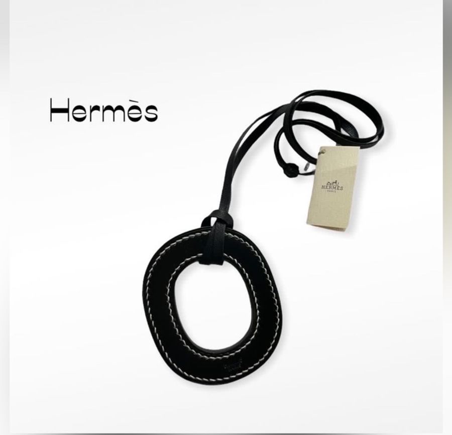 💄Hermès 飾品小物/項鍊(皮鏈與皮墜可拆) 3FR210811-1-5
