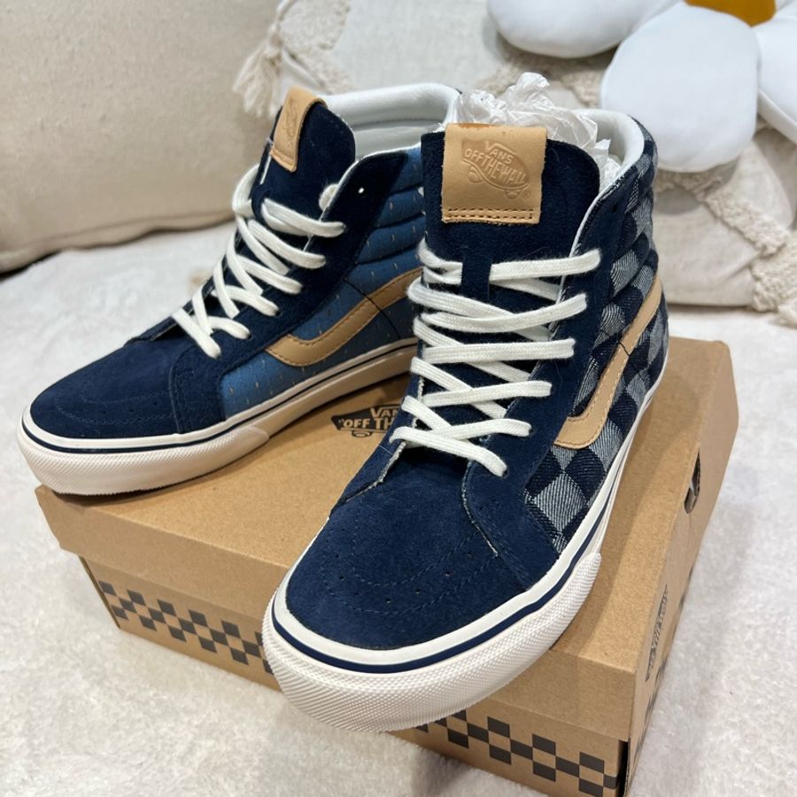 vans高筒牛仔鞋-0