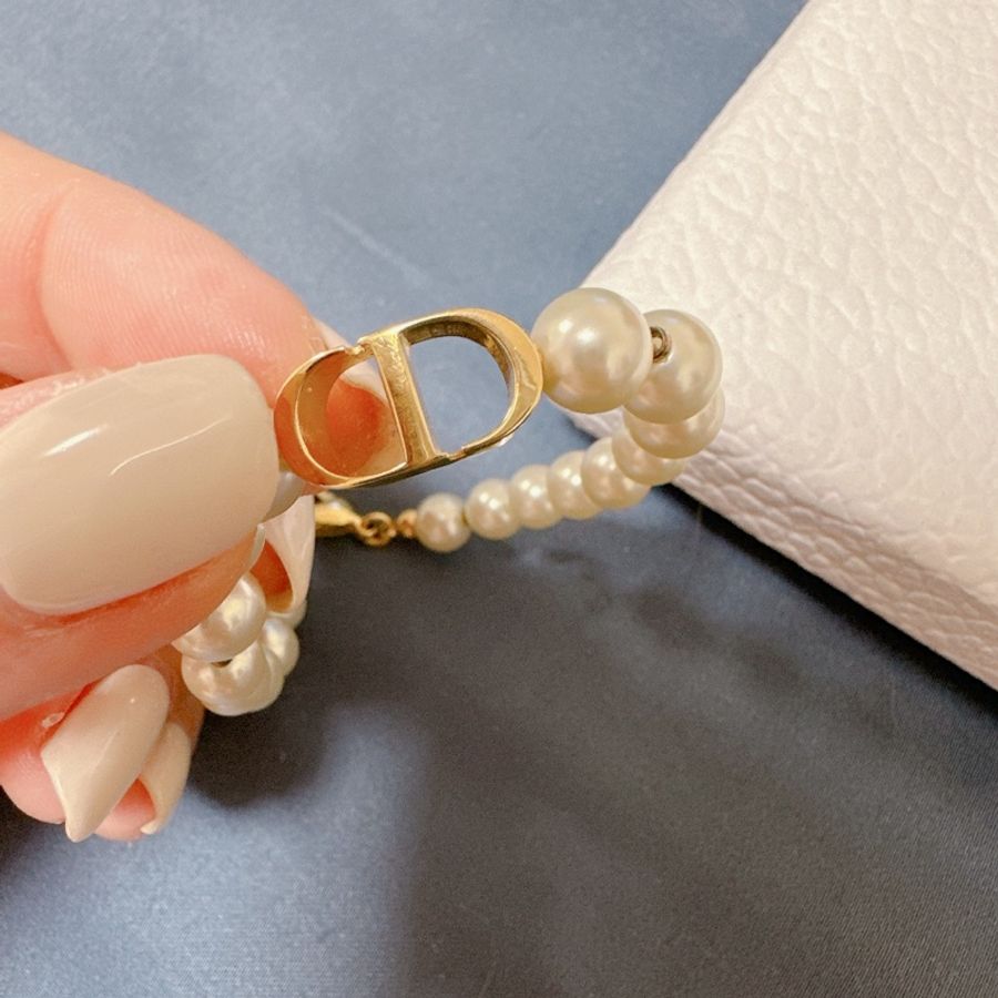 真品正品DIOR 30 MONTAIGNE 手鏈 珍珠 手鍊-3