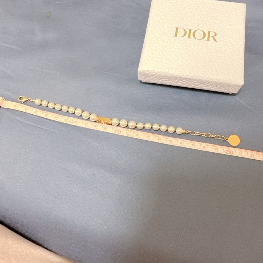 真品正品DIOR 30 MONTAIGNE 手鏈 珍珠 手鍊-4