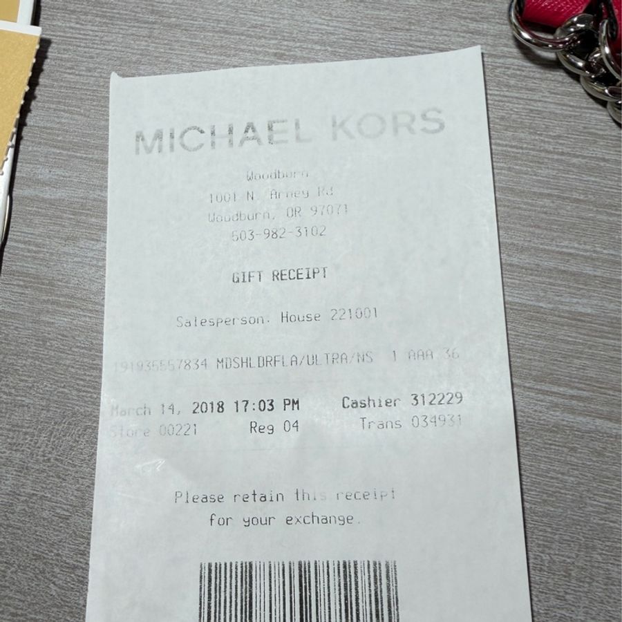 MICHAEL KORS TINA 花朵翻蓋鍊帶肩背/斜背包(中/覆盆莓粉)-13